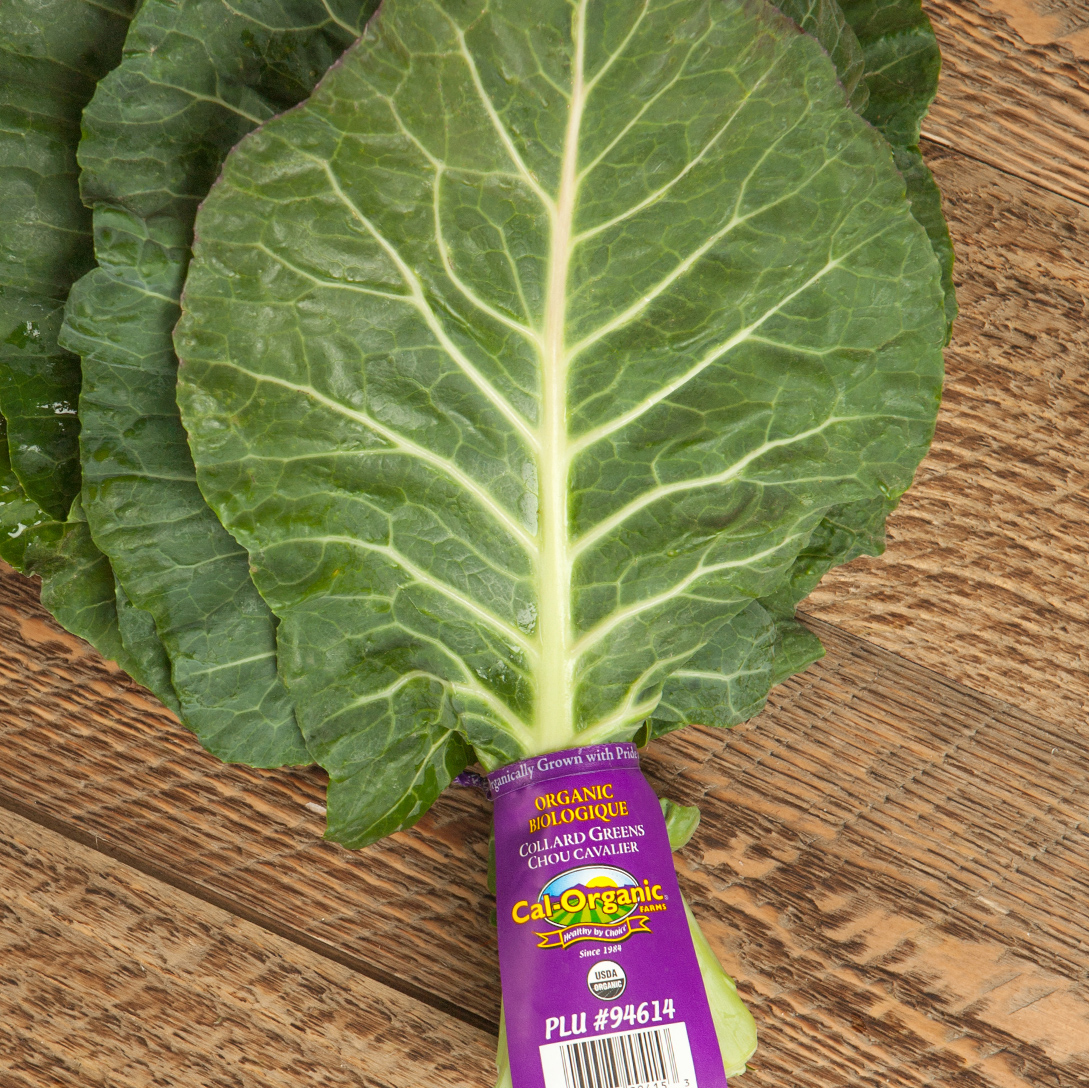 Local Organic Collard Greens, 1/2 lb