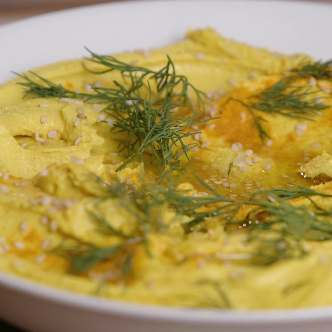 Roasted Golden Beet Hummus | Cal-Organic Farms
