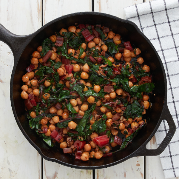 Red Chard and Garbanzo Bean Chili | Cal-Organic Farms