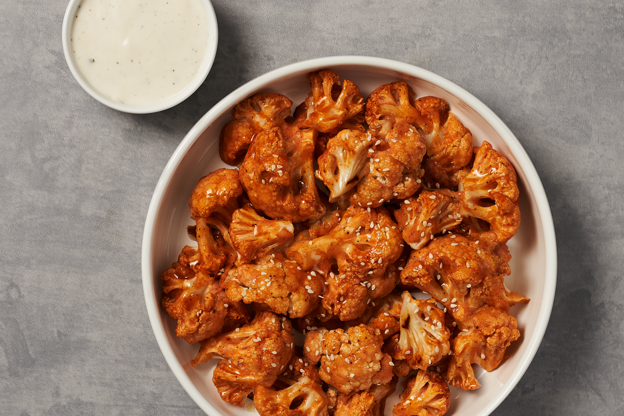 Honey Buffalo Cauliflower | Cal-Organic Farms