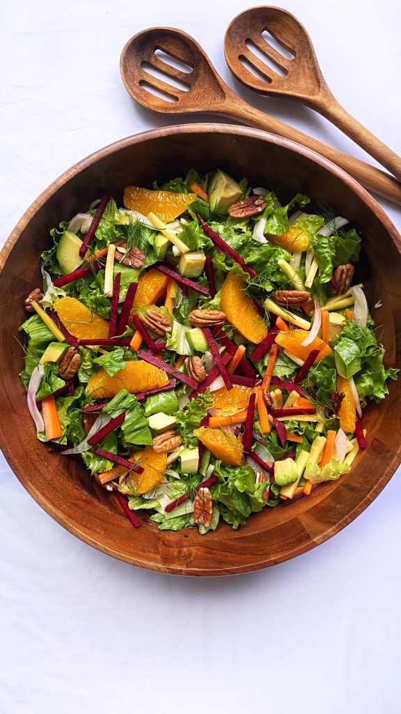 Summer Citrus Salad with Orange Vinaigrette | Cal-Organic Farms