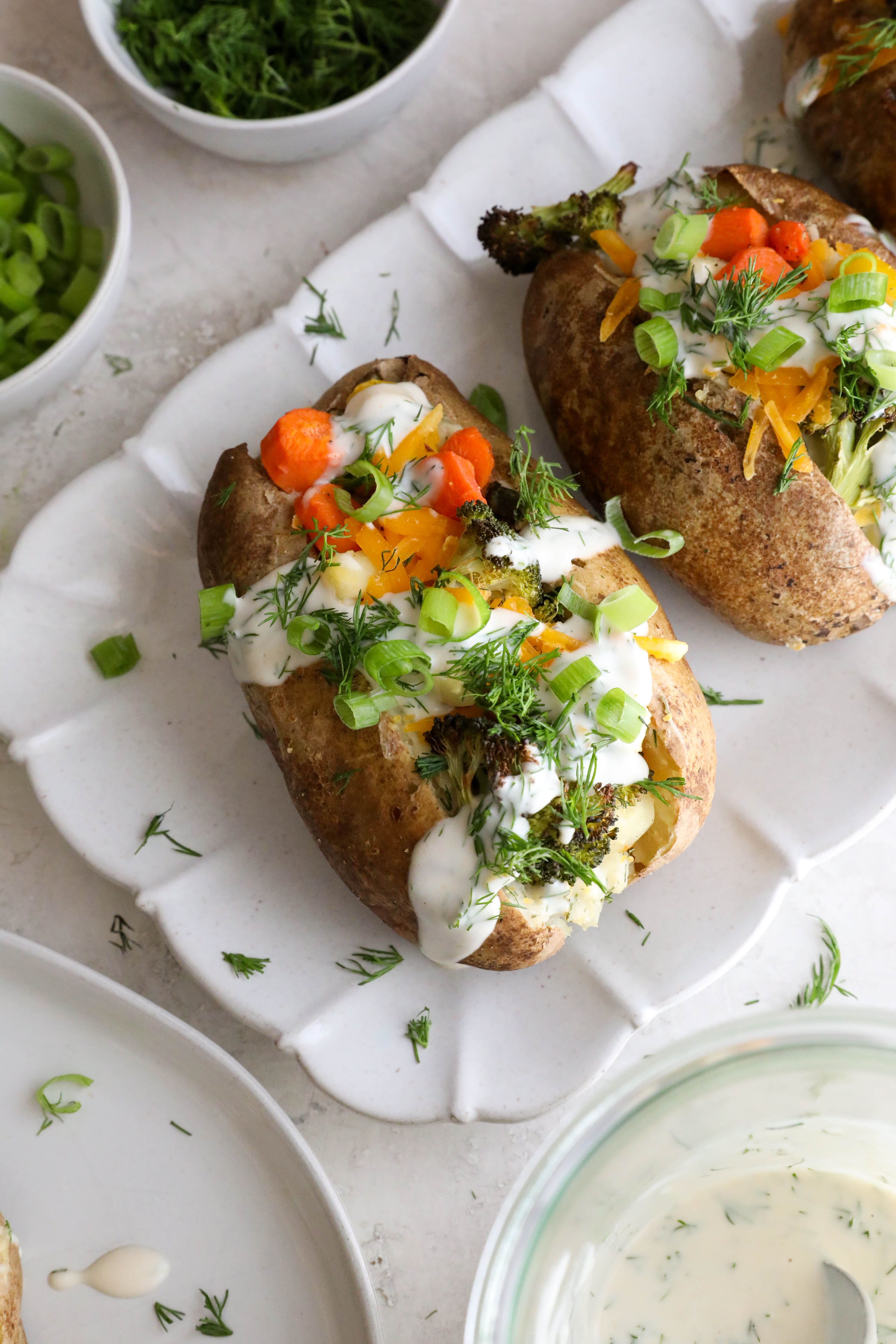 Veggie Loaded Twice Baked Potatoes | Cal-Organic Farms