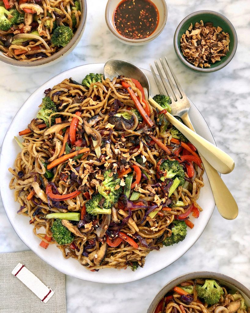 Vegetable Lo Mein | Cal-Organic Farms
