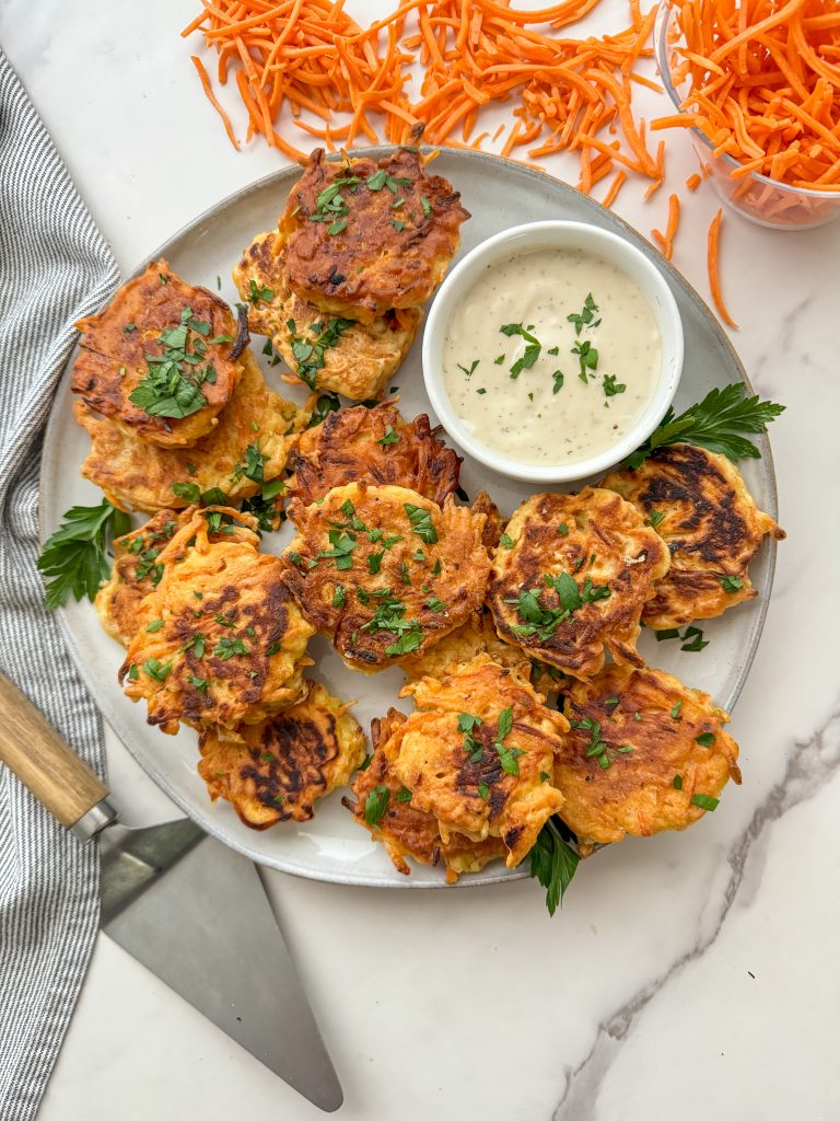 Carrot Fritters | Cal-Organic Farms
