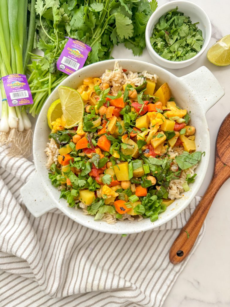 Organic Vegetable Curry | Cal-Organic Farms