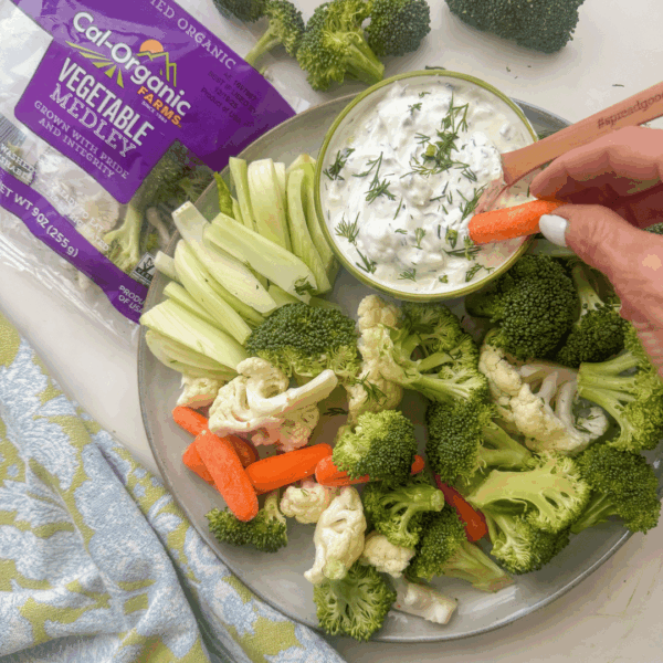 leek herb dip